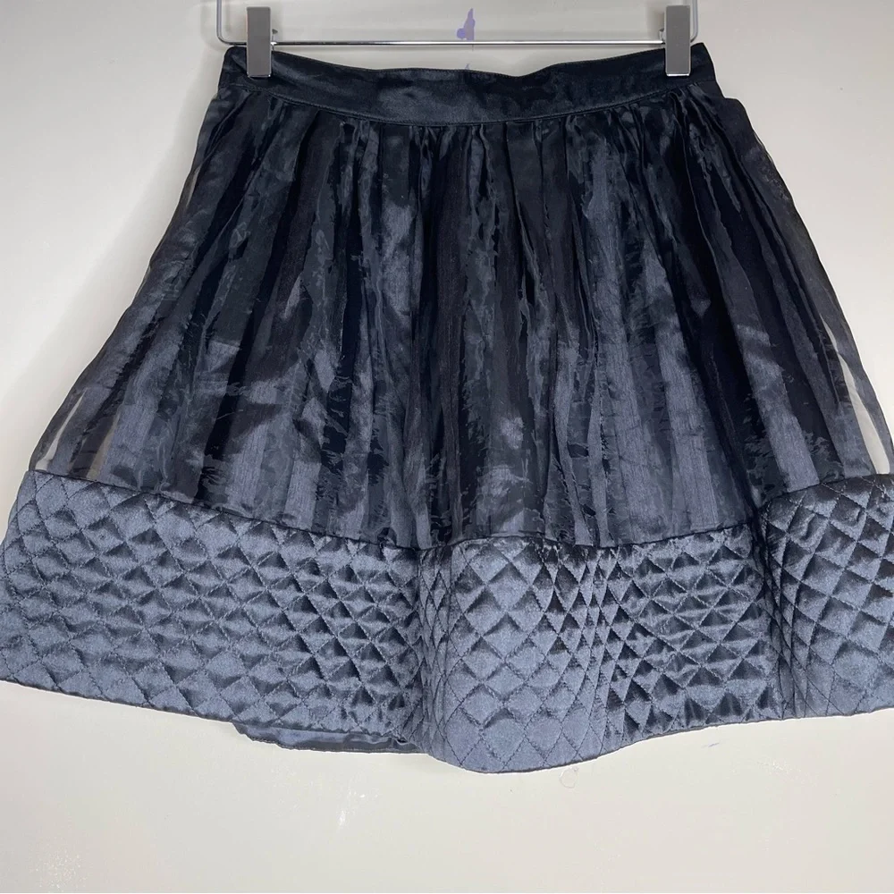 Betsy Johnson black skater skirt